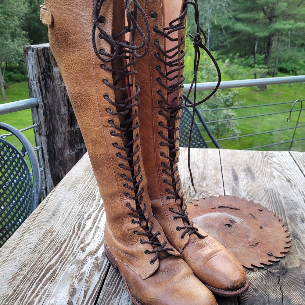 Bed Stu Cobbler tall leather boots